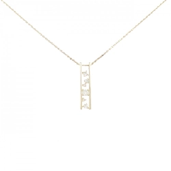 K18YG Dây chuyền kim cương - Hàng hiệu Authentic