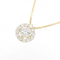 Dây chuyền kim cương K18YG 0.233CT F SI2 VG - Hàng hiệu Chính hãng 874516