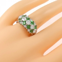 Nhẫn Garnet Xanh PT900 1.14CT - Hàng hiệu Chính hãng 847443