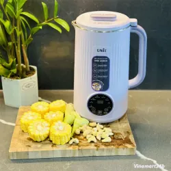 Máy làm sữa hạt UNIE UMB10 dung tích 1L, 8 chức năng xay nấu 785712