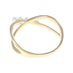 Nhẫn ngọc trai nước ngọt K18YG - Hàng hiệu Authentic 848717