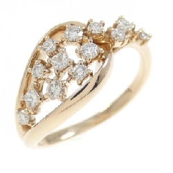 Nhẫn kim cương K18PG 0.35CT