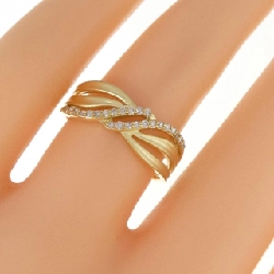 Nhẫn kim cương K18YG 0.12CT - Hàng hiệu Chính hãng 856479