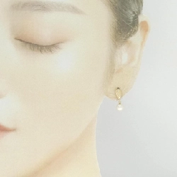 K18YG Bông tai ngọc trai Akoya 6.0mm - Hàng hiệu Chính hãng 870928