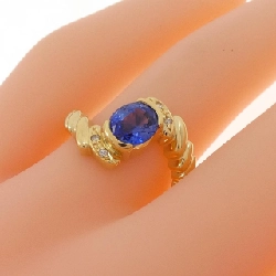 Nhẫn Sapphire K18YG 1.19CT 667636