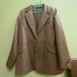 Blazer màu nâu-size M 