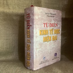 Từ điển kinh tế học hiện đại, David W. PEARCE tổng biên tập 