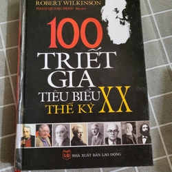 100 triết gia tiêu biểu của thế kỷ XX sách bìa cứng khổ lớn