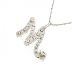 Dây chuyền kim cương chữ cái M PT900/PT850 0.50CT - Hàng hiệu Chính hãng 857273