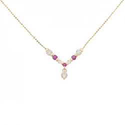 K18YG Nhẫn Ruby - Hàng hiệu Chính hãng