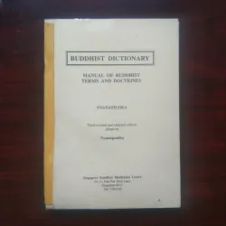 [Sách Phật Giáo] Từ Điển Thuật Ngữ Phật Học Tiếng Anh - Pali (Nyanatiloka) - Remake 