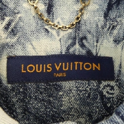 Áo sơ mi denim tay ngắn họa tiết monogram LOUIS VUITTON HNS17XNW2 - Hàng hiệu Authentic 893363