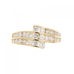 Nhẫn kim cương K18PG 0.75CT 670165