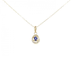 K18YG Sapphire Necklace - Hàng hiệu Authentic