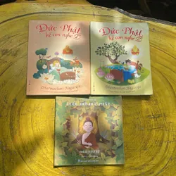 COMBO ĐỨC PHẬT KỂ CON NGHE (1,2) & TRUYỆN TRANH CUỘC ĐỜI ĐỨC PHẬT