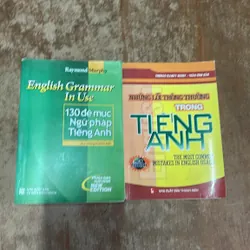 COMBO ENGLISH GRAMMAR IN USE- NHỮNG LỖI THÔNG THƯỜNG TRONG TIẾNG ANH