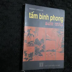 Tấm bình phong sơn mài- Robert Van Gulik 1021955