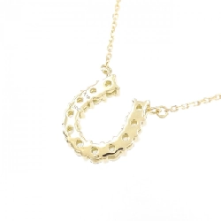 Dây chuyền kim cương hình móng ngựa K18YG 0.302CT - Hàng hiệu Authentic 859101