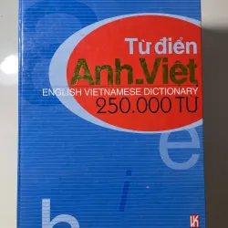 Sách Từ điển Anh Việt