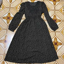 Váy voan hoa công sở