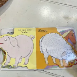 NGOẠI VĂN : Rod Campbell - OH DEAR! Farm animal shapes  1027449