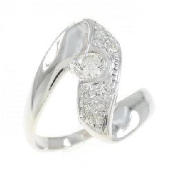 Nhẫn kim cương K18WG 0.50CT