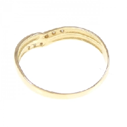 Nhẫn kim cương K18YG 666744