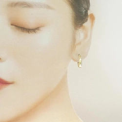 Bông tai 750YG/750WG - Hàng hiệu Authentic 867346