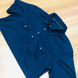 Áo Polo Nhật Uniqlo size L màu xanh than 17742