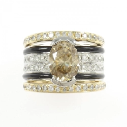 Nhẫn kim cương K18YG/PT900 2.298CT - Hàng hiệu Authentic 853628