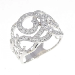 Nhẫn kim cương K18WG 0.38CT - Hàng hiệu Chính hãng