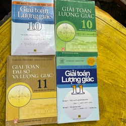 COMBO GIẢI TOÁN LƯỢNG GIÁC (4 cuốn)