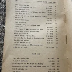 Hồ chí Minh toàn tập 1920-1945 (tiếng Việt và tiếng Hán) 1006338