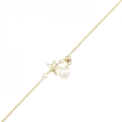 K10YG Star Freshwater Pearl Anklet 5.7mm - Hàng hiệu Authentic 877575