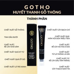 Gotho Huyết thanh gỗ thông Huyền Phi- 30ml-  kích thích mọc tóc, chống gãy rụng 147165