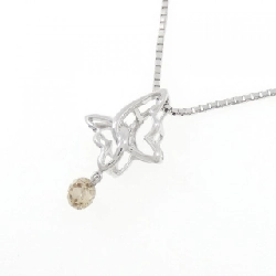 K18WG Bướm Kim Cương Dây Chuyền 0.20CT - Hàng hiệu Chính Hãng 862716