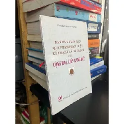 Ban hành văn bản quy phạm pháp luật, kế hoạch và lộ trình của Cộng Hòa Liên Bang Đức