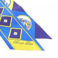 【Sản phẩm chưa sử dụng】Hermès COLLIERS ET CHIENS Twilly 063453S Khăn quàng 624830