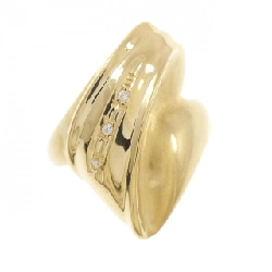 Nhẫn kim cương K18YG 0.02CT 668178