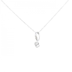 K14WG Dây chuyền kim cương 0.02CT - Hàng hiệu Authentic