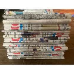 1 kg Báo in cũ, dùng gói quà, gói bình chai lọ thủy tinh, chà đồ  735294