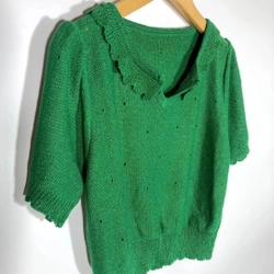 Áo Crochet Hiệu Hàn form Croptop Size S M  443498