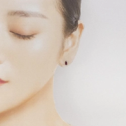 K10YG Garnet Bông tai - Hàng hiệu Chính hãng 867544