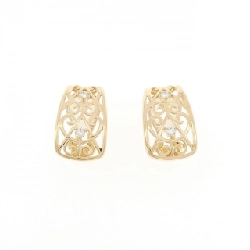 Bông tai kim cương Tasaki 0.12CT - Hàng hiệu Chính hãng