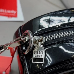 Túi chữ D Denim cho nữ - Thiết kế độc đáo, chất liệu cao cấp - Bag, Len, Đeo Vai, Da  476300