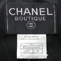 【Mã giảm giá】【Cổ điển】Áo khoác không cổ CHANEL 643125