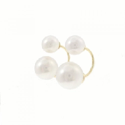 K18YG Bông tai ngọc trai Akoya - Hàng hiệu Chính hãng 868086