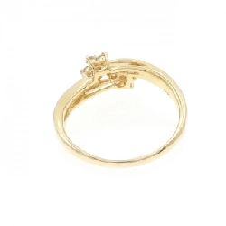 Nhẫn kim cương hoa K18YG 0.30CT - Hàng hiệu Authentic 848910