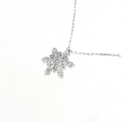 K18WG Tuyết Flake Kim Cương Dây Chuyền 0.30CT - Hàng hiệu Chính hãng 862705