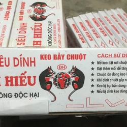 COMBO 5  MIẾNG KEO DÍNH CHUỘT_KEO SIÊU DÍNH CHÍNH HÃNG ĐỊNH HIẾU, DỄ SỬ DỤNG,THU GỌN NHANH